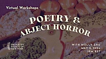 Imagen principal de PSNY Virtual Workshop: Poetry & Abject Horror