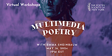 PSNY Virtual Workshop: Multimedia Poetry primary image