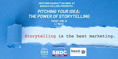 Pitching Your Idea: The Power of Storytelling