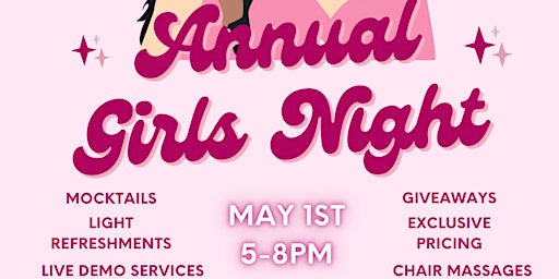 Imagem principal do evento Annual Girls Night Out!