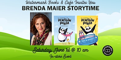Imagen principal de Watermark Books & Café Invites You to Brenda Maier