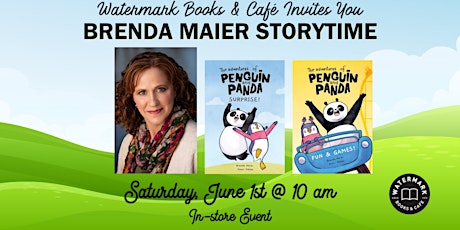 Imagem principal de Watermark Books & Café Invites You to Brenda Maier