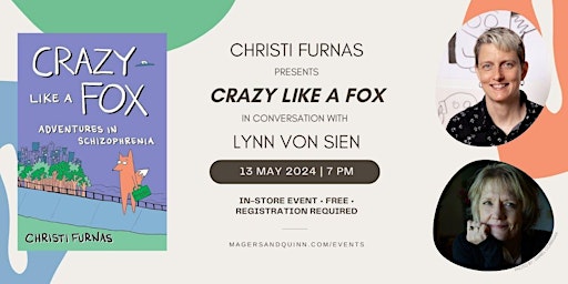 Christi Furnas presents Crazy Like a Fox in conversation with Lynn Von Sien  primärbild