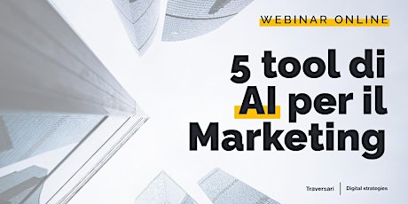Hauptbild für 5 tool di AI per il Marketing