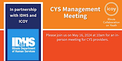 Imagem principal do evento CYS Management Meeting
