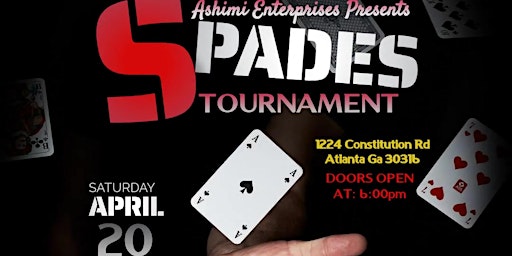 Imagem principal do evento Ashimi Spades Tournament
