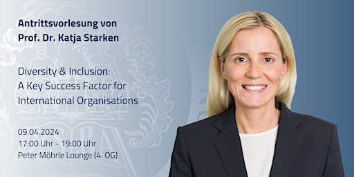 Hauptbild für Antrittsvorlesung von Prof. Dr. Katja Starken