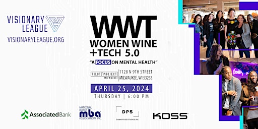 Women, Wine & Tech 5.0: "A Focus On Mental Health"  primärbild