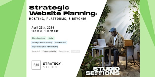 Hauptbild für Strategic Website Planning: Hosting, Platforms, & Beyond