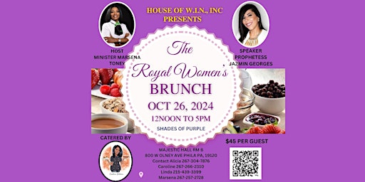 THE ROYAL WOMEN'S BRUNCH primary image