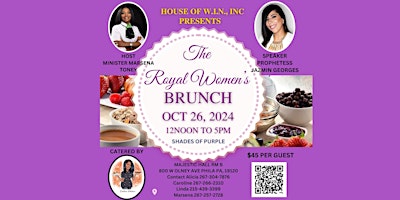 THE ROYAL WOMEN'S BRUNCH primary image