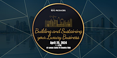 Imagem principal de Building and Sustaining your Luxury Business