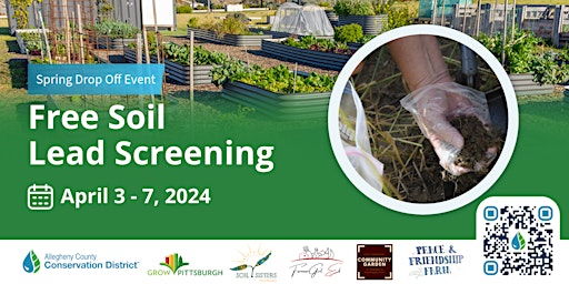 Imagen principal de Free Soil Lead Screening: Spring Drop-Off Event