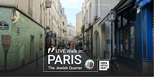 Hauptbild für Live Walk in Paris - The Jewish Quarter