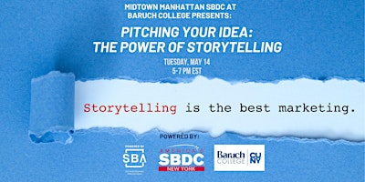 Pitching Your Idea: The Power of Storytelling primary image
