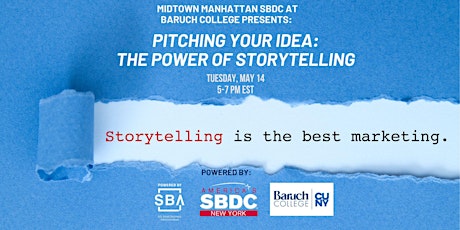 Pitching Your Idea: The Power of Storytelling