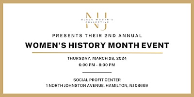 Hauptbild für NJBWC Presents: Women Who Advocate for Equity, Diversity, and Inclusion