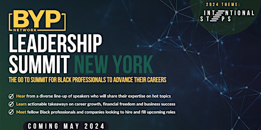 Primaire afbeelding van New York - BYP US Leadership Summit 2024