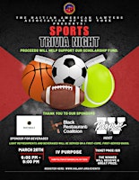 Sports Trivia Night Fundraiser X Haitian American Lawyers Association of NY primary image