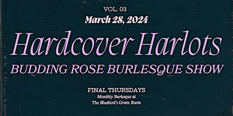 Hardcover Harlots Burlesque Show