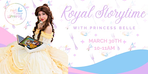 Imagem principal do evento Royal Storytime with Princess Belle