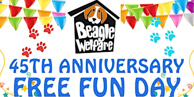 Immagine principale di Beagle Welfare 45th Anniversary Fun Day 