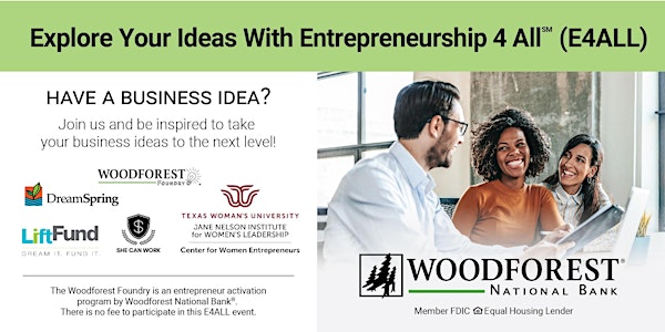 Explore Your Ideas With Entrepreneurship 4 All (E4ALL) - Houston, TX