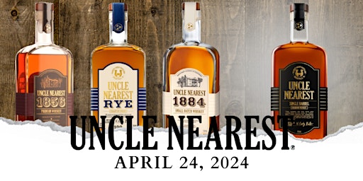 Imagem principal do evento Uncle Nearest Whiskey Tasting