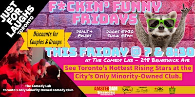 Imagem principal do evento F*ckin' Funny Friday Comedy Show