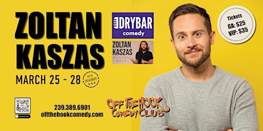 Imagem principal de Comedian Zoltan Kaszas Live In Naples, Florida!