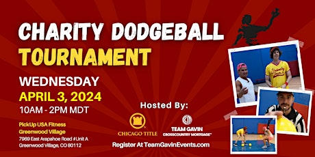 Charity Dodgeball Tournament- April 3rd primary image