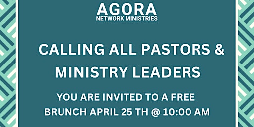 Imagen principal de Pastor & Ministry Leaders Free Brunch