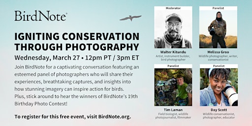 Image principale de Igniting Conservation through Photography