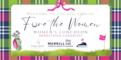 Primaire afbeelding van 2024 Fore the Women- The Kentucky Championship Women's Luncheon