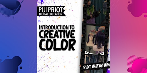 Imagem principal do evento Pulp Riot Riot Initiation: Intro to Creative Color