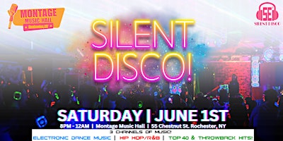 Imagem principal do evento SILENT DISCO at Montage Music Hall! - 6/1/24