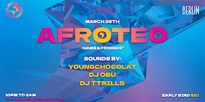 Primaire afbeelding van AFROTEO VOL. 9 - GEMS & FRIENDS