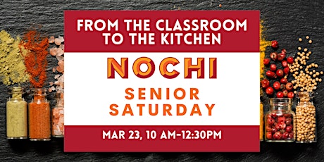 Imagem principal do evento NOCHI Senior Saturday