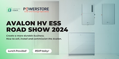 Fortress Power and The Powerstore Avalon HV ESS Roadshow primary image