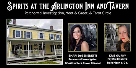 Spirits at the Arlington Inn and Tavern