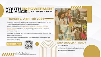 Hauptbild für Youth Empowerment Alliance of the Antelope Valley
