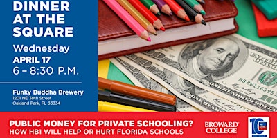 Imagem principal do evento Public Money for Private Use? How HB1 Will Help or Hurt Florida Schools