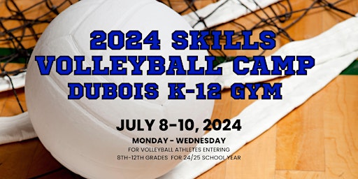 Imagem principal do evento 2024 Skills Volleyball Camp
