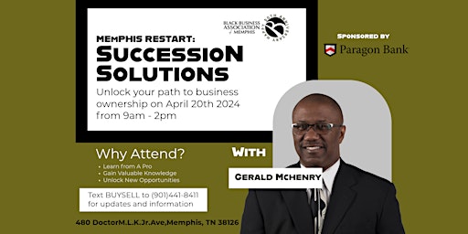 Primaire afbeelding van Memphis Restart: Succession Solutions