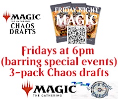 Primaire afbeelding van Friday Night Magic Draft at Round Table Games