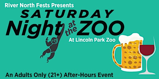 Hauptbild für Saturday Night at the Zoo - Adults Only Evening at Lincoln Park Zoo
