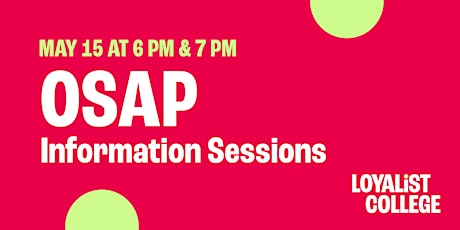 OSAP Information Night