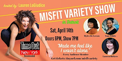 COMEDY | The Misfit Variety Show live in Detroit primary image