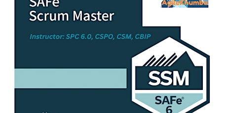 SAFe Scrum Master 6.0 certification 2-days "live" online training (SSM)