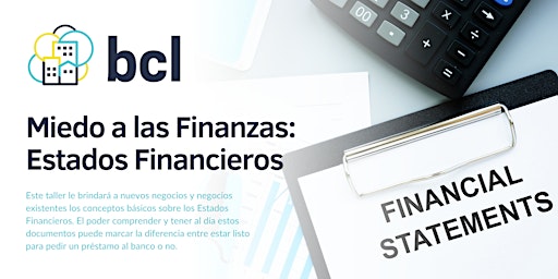 Imagen principal de Miedo a las Finanzas: Estados Financieros